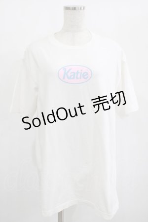 画像: Katie / KATIE 25TH tee  ホワイト H-25-01-30-027-LO-TO-KB-ZH