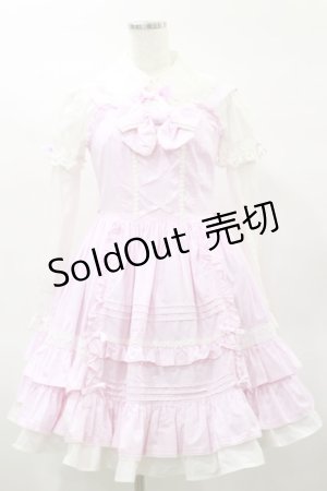 画像: Angelic Pretty / 夢見る女の子ジャンパースカートセット Free ピンク H-25-02-01-075-AP-OP-NS-ZH