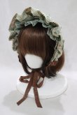 画像1: Angelic Pretty / Musee du Chocolat ハーフボンネット  ミント H-25-02-03-1072-AP-AC-NS-ZH (1)