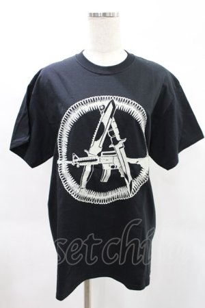 画像: MILKBOY / ANRCHY GUN TEE  ブラック H-25-02-05-1018-MB-TO-KB-ZT231