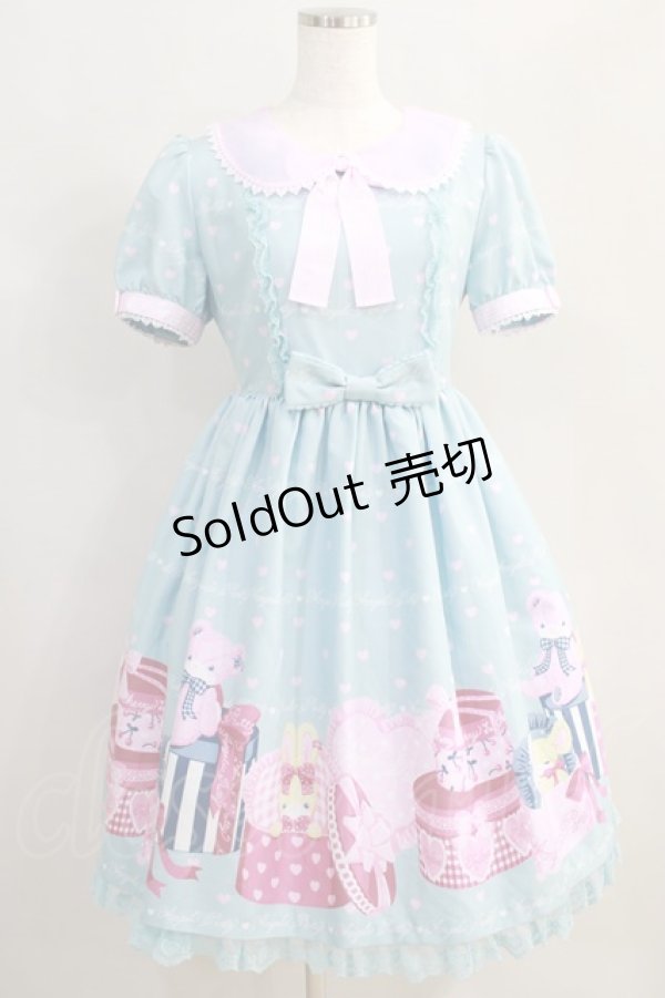 画像1: Angelic Pretty / Lovely Toyboxワンピース Free サックス H-25-02-06-004-AP-OP-NS-ZH (1)