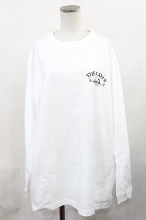 画像: Candy Stripper / THE CANDY L/S TEE  ホワイト H-25-02-06-1006-PU-TO-KB-ZH