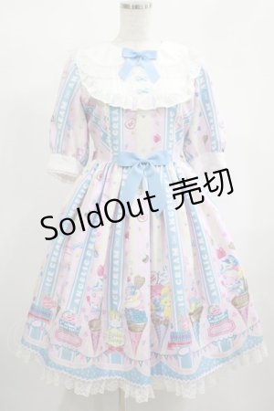 画像: Angelic Pretty / Ice Cream Parlorワンピース Free ピンク H-25-02-09-002-AP-OP-NS-ZH