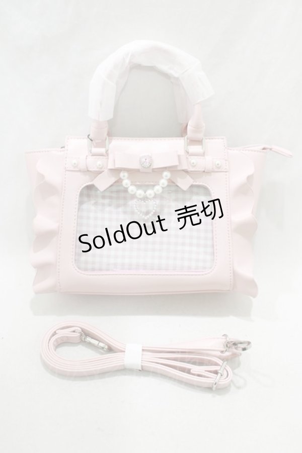 画像1: Ank Rouge / 確定ファンサのおまじないBAG  ピンク H-25-02-10-068-CA-BG-NS-ZH (1)