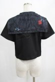 画像3: PUNK RAVE / Chinese Style Silk Fan black sailor collar girl uniform jacket L ブラック H-25-02-12-051-PU-TO-KB-ZS (3)