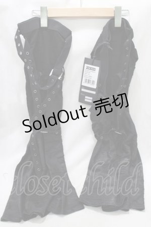 画像: PUNK RAVE / Dead Threads Legwarmers M-L ブラック H-25-02-12-057-PU-ZA-KB-ZH