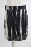 画像1: PUNK RAVE / ASPHALT TIE DIE SKIRT S ブラック H-25-02-12-025-PU-SK-KB-ZS (1)