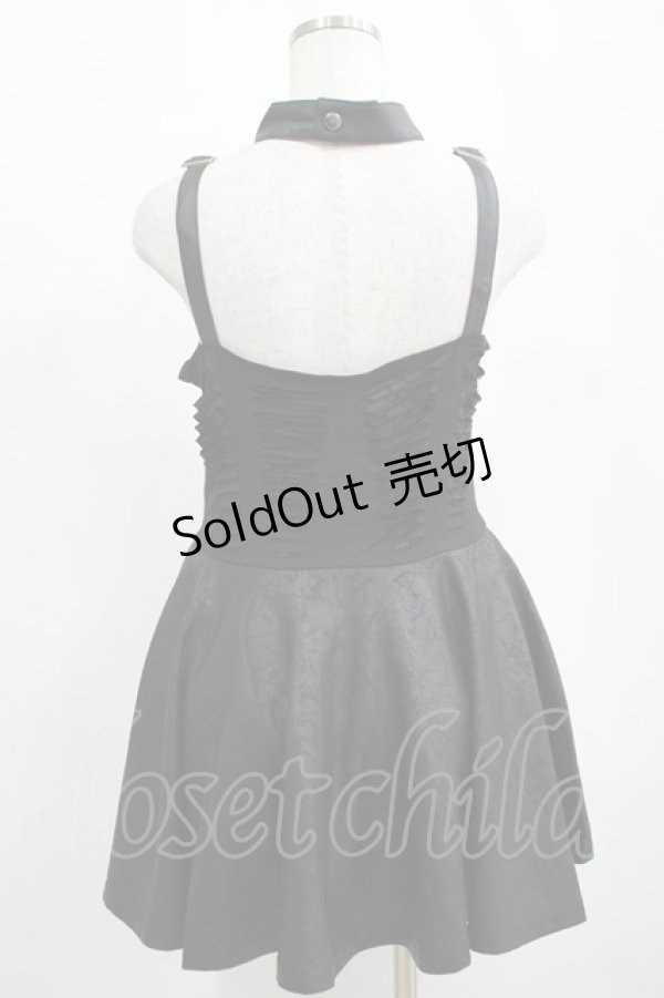 画像3: PUNK RAVE /ACK WIDOW DRESS M-L ブラック H-25-02-12-003-PU-OP-KB-ZH (3)