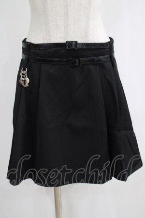 画像: PUNK RAVE / LOCKHEART SKIRT L ブラック H-25-02-12-032-PU-SK-KB-ZH