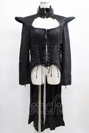 画像: PUNK RAVE / Blitzkrieg coat M ブラック H-25-02-13-037-PU-CO-KB-ZT-C006