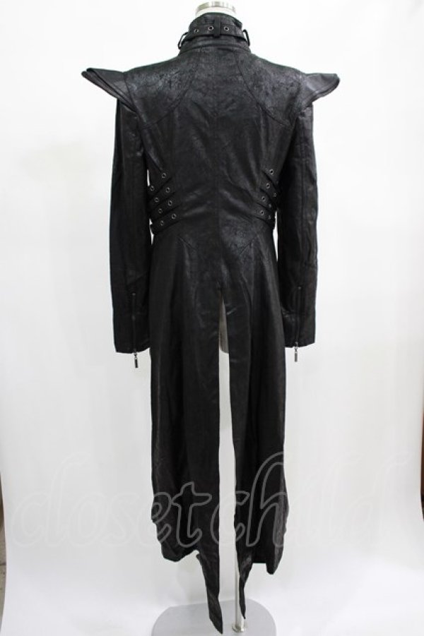 画像3: PUNK RAVE / Blitzkrieg coat M ブラック H-25-02-13-037-PU-CO-KB-ZT-C006 (3)