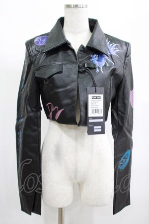 画像: PUNK RAVE / SHE-DRAGON CROP JACKET XS ブラック H-25-02-13-055-PU-JA-KB-OS