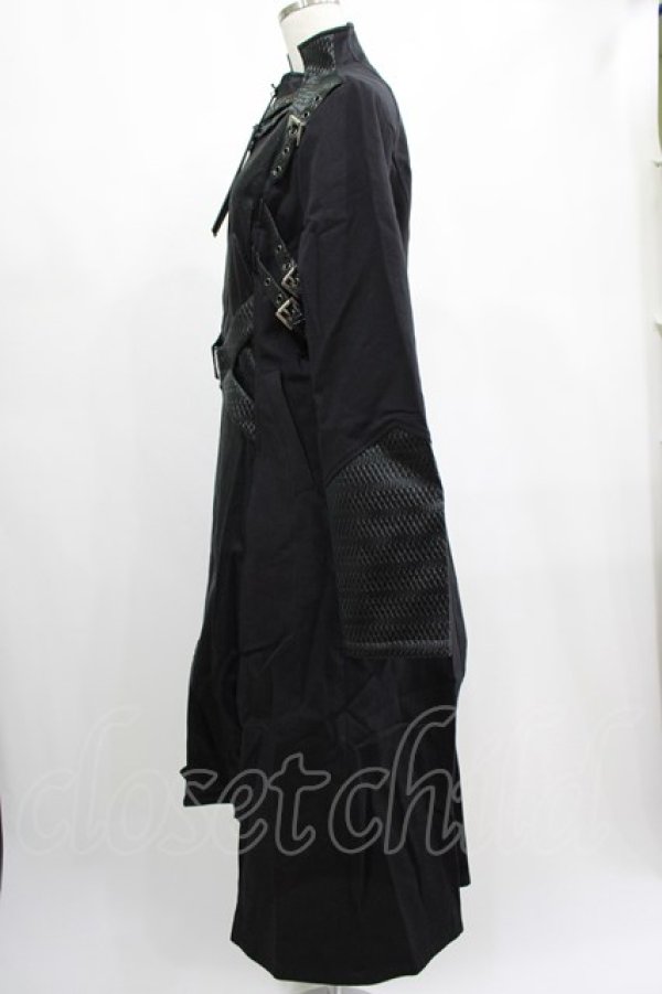 画像2: PUNK RAVE / Vluturia coat L ブラック H-25-02-13-001-PU-CO-KB-ZT-C006 (2)