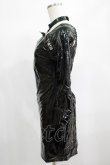 画像2: PUNK RAVE / Morena PVC dress XS ブラック H-25-02-13-065-PU-OP-KB-OS (2)