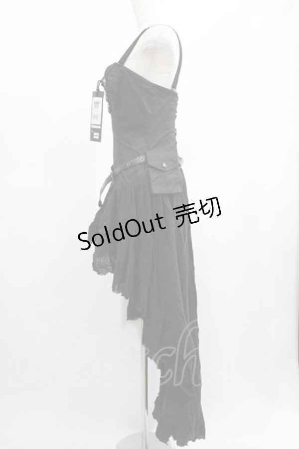 画像2: PUNK RAVE / Dryad Long Steampunk Dress S ブラック H-25-02-13-009-PU-OP-KB-ZH (2)