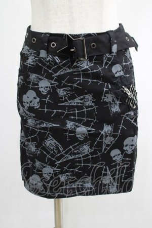 画像: PUNK RAVE /ULLS SKIRT XS 黒 H-25-02-13-030-PU-SK-KB-ZY