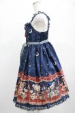 画像2: Angelic Pretty / Dream Bear SpecialジャンパースカートSet Free ネイビー H-25-02-16-014-AP-OP-NS-ZH (2)