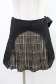 画像1: PUNK RAVE / Kaori skirt XS ブラック H-25-02-18-2011-PU-SK-KB-ZH (1)