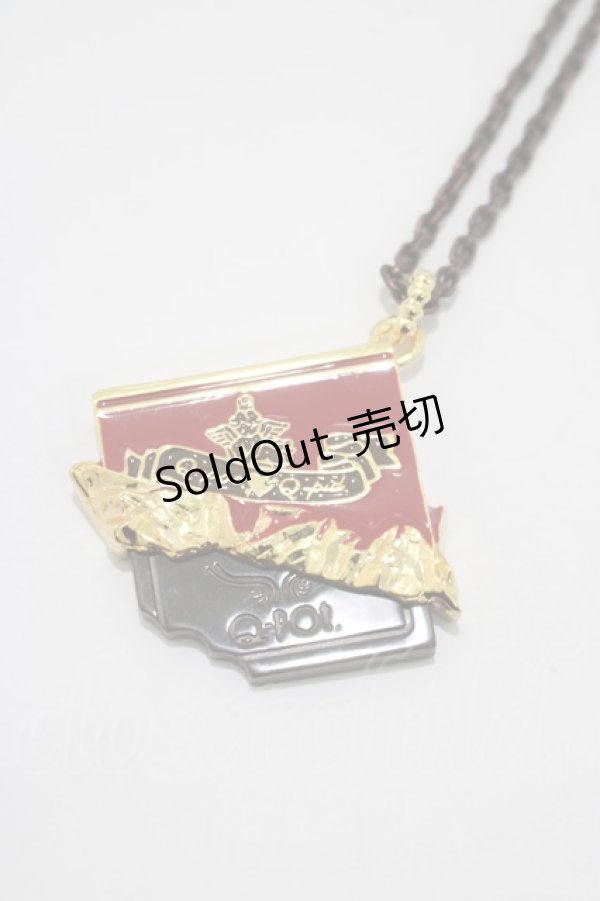 画像1: Q-pot. / Carre de Chocolat Necklace  ビター H-25-02-20-066-QP-AC-KB-ZH (1)