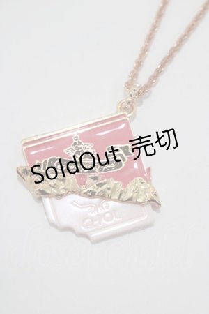 画像: Q-pot. / Carre de Chocolat Necklace  ストロベリー H-25-02-20-068-QP-AC-KB-ZH