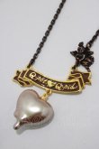 画像1: Q-pot. / Q-pot.×Q-pid. Sweetheart Necklace  ブラウン H-25-02-20-069-QP-AC-KB-ZH (1)