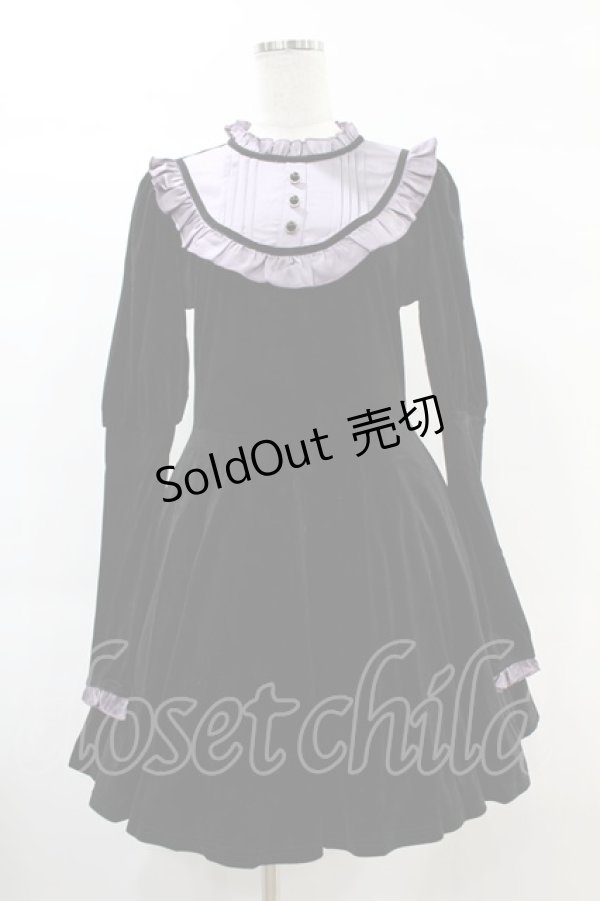 画像1: DARK IN LOVE / Rock doll sweet daily dress XL ブラック H-25-02-21-1005-PU-OP-KB-ZH (1)