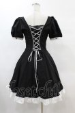 画像2: DARK IN LOVE / Magic doll black white rebel dress M ブラック×ホワイト H-25-02-21-1011-PU-OP-KB-ZH (2)