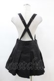 画像2: DARK IN LOVE / Blood devil strap pleated dress L ブラック H-25-02-21-1029-PU-OP-KB-ZH (2)