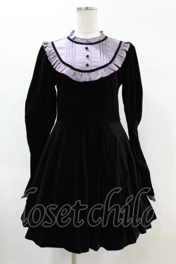 画像1: DARK IN LOVE / Rock doll sweet daily dress XL ブラック H-25-02-21-1004-PU-OP-KB-ZH (1)