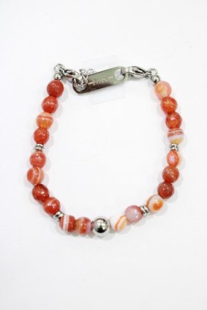 画像: NieR Clothing / STONE BRACELET  オレンジ H-25-02-21-068-PU-AC-KB-ZH