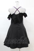 画像2: DARK IN LOVE / Harajuku purple cross sweet cool rebel dress L ブラック H-25-02-22-1027-PU-OP-KB-ZH (2)