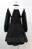 画像2: DARK IN LOVE / Gothic lolita black and white bow neck dress L ブラック H-25-02-22-1037-PU-OP-KB-ZH (2)