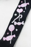 画像2: Angelic Pretty / MIRACLECANDYオーバーニー  ブラック H-25-02-22-065-AP-ZA-NS-ZH (2)