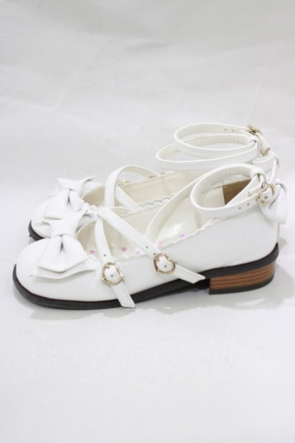 画像2: Angelic Pretty / Tea Party Shoes S オフ H-25-02-22-082-AP-SH-NS-ZH (2)