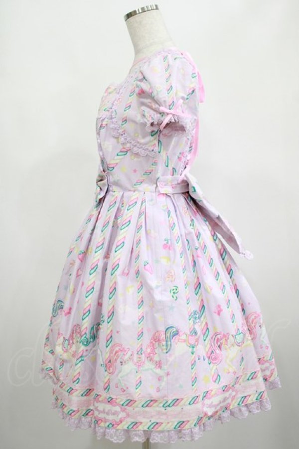 画像2: Angelic Pretty / Sugary Carnivalワンピース Free ラベンダー H-25-02-22-010-AP-OP-NS-ZH (2)