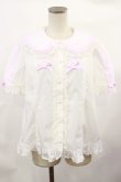 画像1: Angelic Pretty / トッピングハートブラウス Free オフ/ピンク H-25-02-23-1008-AP-BL-NS-ZH (1)