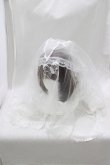 画像1: DARK IN LOVE / Women white romantic veil  ホワイト H-25-02-23-080-PU-AC-KB-ZH (1)