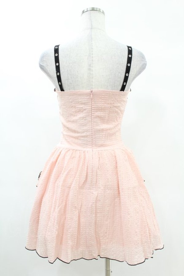 画像2: DARK IN LOVE / Pink doll moon strap dress XS ピンク H-25-02-24-1011-PU-OP-KB-ZH (2)