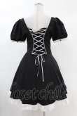 画像2: DARK IN LOVE / Magic doll black white rebel dress M ブラック×ホワイト H-25-02-24-1028-PU-OP-KB-ZH (2)