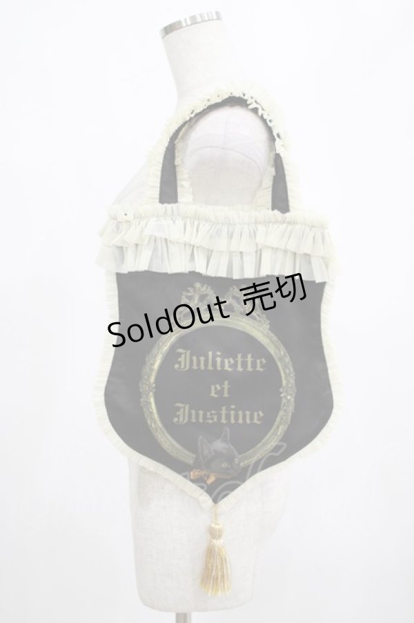 画像2: Juliette et Justine / Escutcheon Bag  アン・シャトン【猫】 H-25-02-24-056-CL-BG-NS-ZH (2)