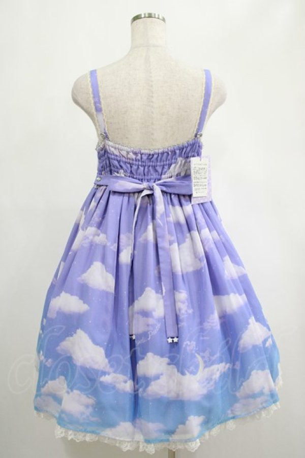 画像3: Angelic Pretty / Misty Sky Brilliant ColorジャンパースカートSet Free Aqua Symphony(ラベンダー×サックス) H-25-02-24-020-AP-OP-NS-ZH (3)