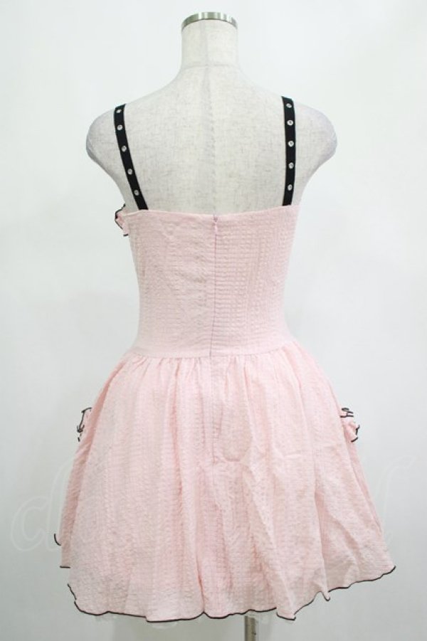 画像3: DARK IN LOVE / Pink doll moon strap dress XS ピンク H-25-02-25-027-PU-OP-KB-ZH (3)