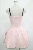 画像3: DARK IN LOVE / Pink doll moon strap dress XS ピンク H-25-02-25-028-PU-OP-KB-ZH (3)