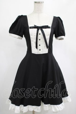 画像: DARK IN LOVE / Magic doll black white rebel dress XS ブラック H-25-02-25-008-PU-OP-KB-ZS