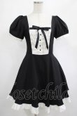 画像1: DARK IN LOVE / Magic doll black white rebel dress S ブラック H-25-02-25-013-PU-OP-KB-ZH (1)