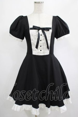 画像: DARK IN LOVE / Magic doll black white rebel dress S ブラック H-25-02-25-013-PU-OP-KB-ZH