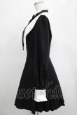 画像2: DARK IN LOVE / Gothic lolita black and white bow neck dress L ブラック H-25-02-25-016-PU-OP-KB-ZH (2)