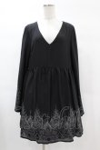 画像1: KILL STAR / Duchess Mourning dress L ブラック H-25-02-27-1038-SL-OP-KB-ZH (1)