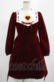 画像1: PAMEO POSE / SACRED HEART DRESS Free BORDEAUX H-25-02-28-025-GO-OP-NS-ZH (1)