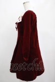 画像2: PAMEO POSE / SACRED HEART DRESS Free BORDEAUX H-25-02-28-025-GO-OP-NS-ZH (2)